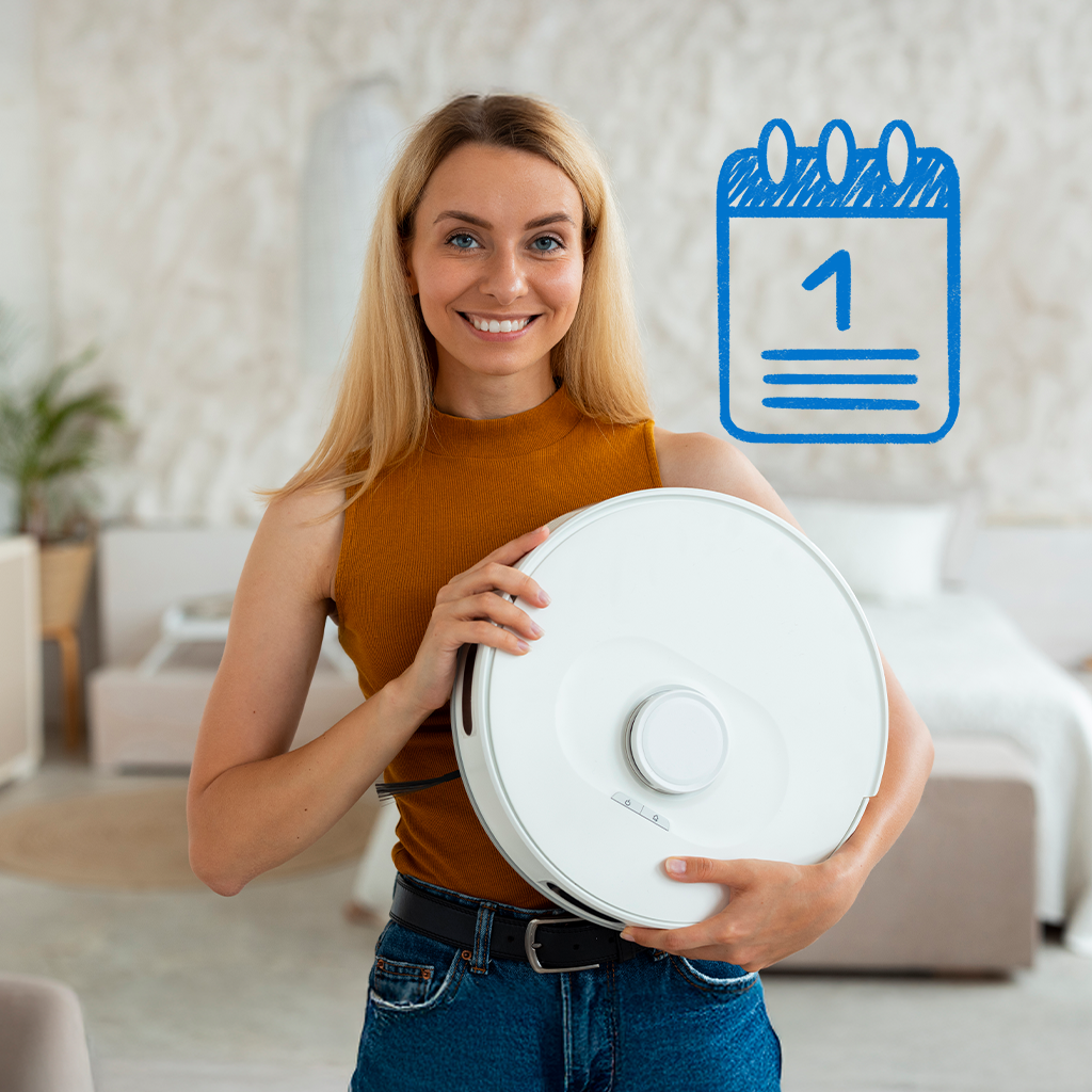 Calendar showing short-term loan repayment schedule