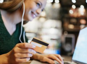 Woman with Credit Card