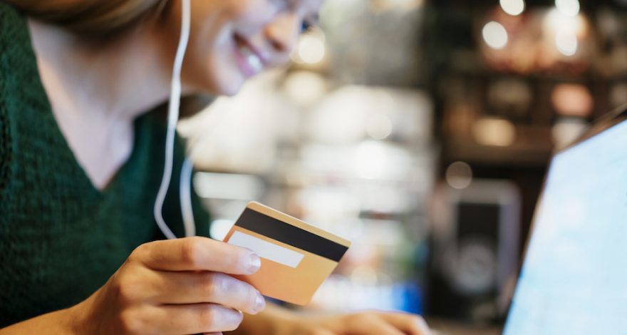 Woman with Credit Card