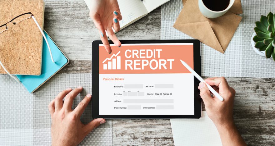 Credit Report on Ipad